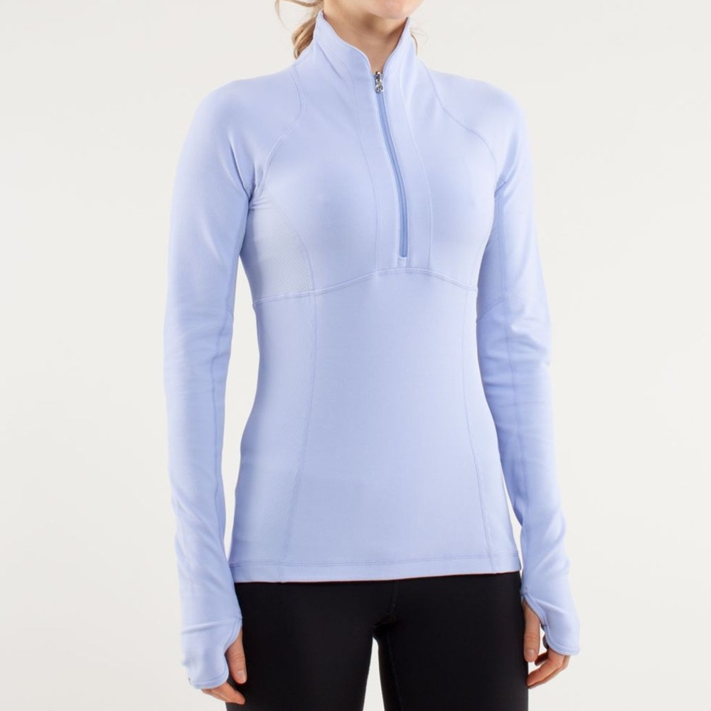 Lululemon Run Switch Back 1/2 Zip Pullover Shirt